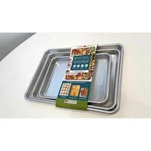 Nordic Ware Naturals 3-Piece Baking Sheet Set
